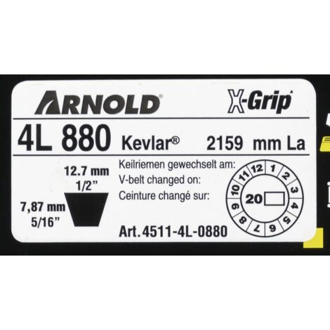 Keilriemen 8x575 Li – Klassischer Keilriemen Nach DIN 2215, Neoprene/Polyester, Für Industrie & Maschinenbau