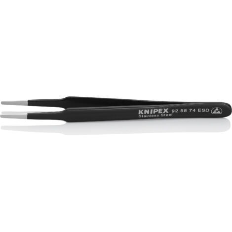 KNIPEX 92 58 74 ESD Pinzetta universale ESD  118 mm