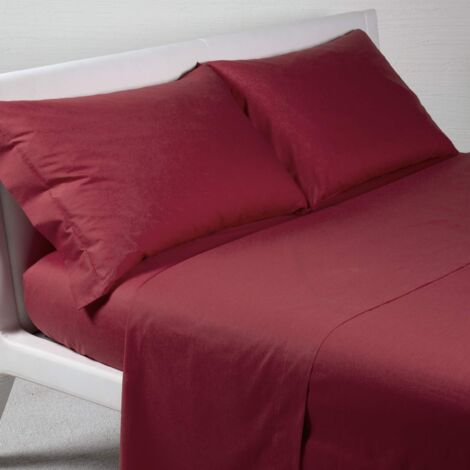 Caleffi - Completo Letto 100% Cotone Composto da Lenzuola Una Piazza e Mezza 190x285 + 1 Lenzuolo con Angoli Coprimaterasso Una Piazza e Mezza 130x200 per Materasso Alto 28 cm + 1 Federa Cuscino 50x80