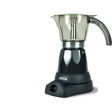 Jocca - Caffettiera elettrica wireless con capacità 6 tazze Gira sulla base fino a 360º manico cool touch Mantiene il caffè caldo per 30 minuti (1/5)
