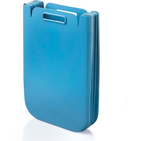 Bidone Per Immondizia Eco System 80 Litri Con Ruote - Colore Azzurro | Per Casa E Giardino - Foto 5