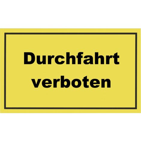 Metafranc Cartello di avvertimento P-Nur für Gäste - 250 x 150 mm