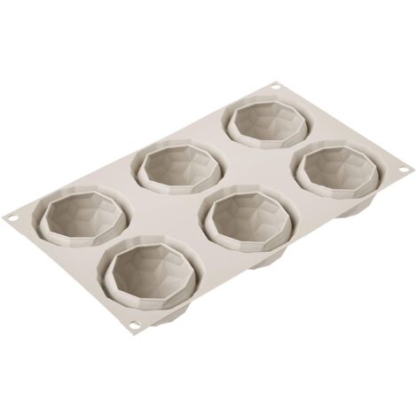 Silikomart Stampo DOME In Silicone Platinum: Per Monoporzioni Da Pasticceria, 1500 Ml