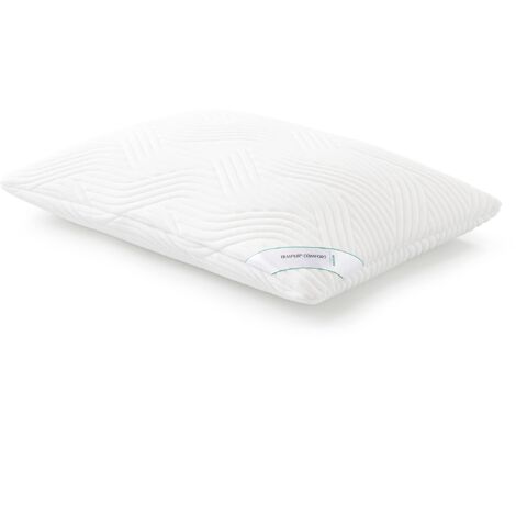 TEMPUR Comfort Medium, Cuscino classico per tutte le posizioni del sonno, fodera lavabile, OEKO-TEX MADE IN GREEN, sensazione di appoggio medio-rigida, 80 x 40 cm