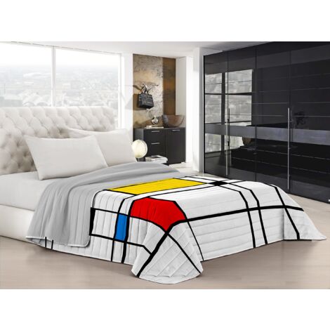 Trapuntino Estivo SOGNI D’AUTORE In Microfibra - Stampa Digitale, Matrimoniale, Made In Italy