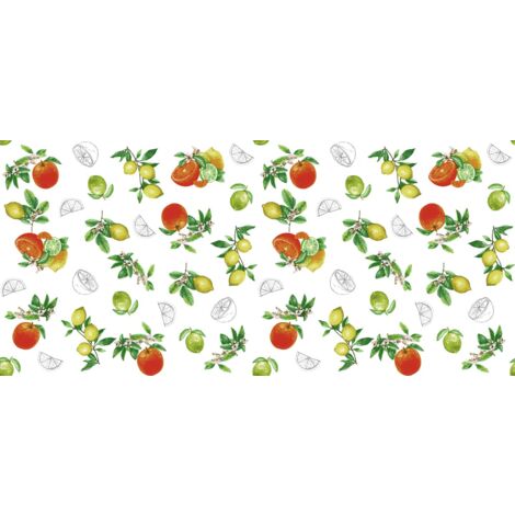 d-c-fix tovaglia plastificata Manhattan Citronella - cerata PVC antimacchia impermeabile moderno - copritavolo plastica tavolo per uso interno ed esterno - 150 cm x 220 cm rettangolare