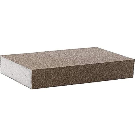3 m 68027 – Spugna abrasiva, vierseitig rivestito, Hard, 68 mm x 100 mm x 26 mm, Hard Medium, 100 Pezzi