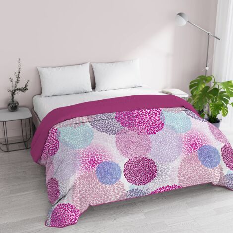 Italian bed Linen Trapunta Invernale BASIC STAMPATA, Matrimoniale, Soffioni (1/4)