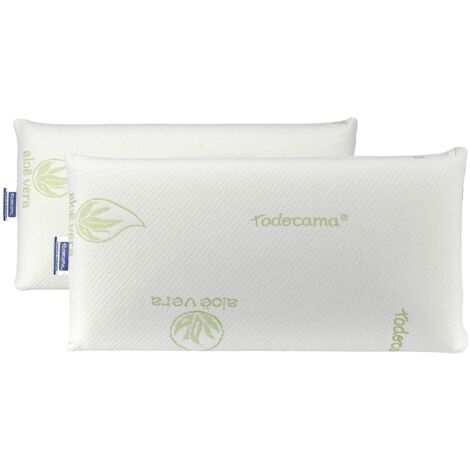 Todocama - Cuscino viscoelastico Aloe Vera Plus
