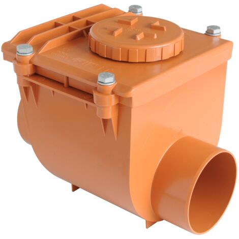 PVCu valvola non ritorno a sfera/di fondo, PN16, DN40, incoll