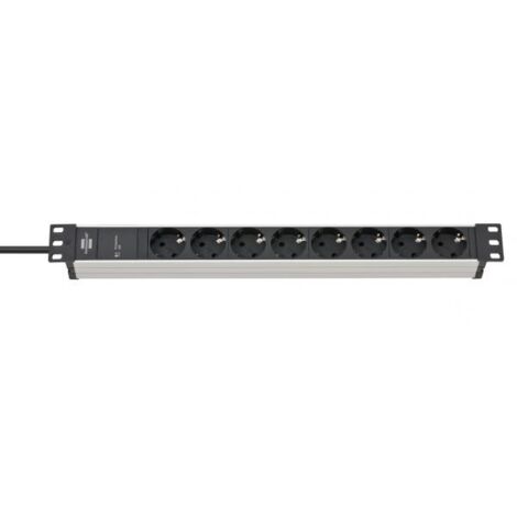 Brennenstuhl Alu-Line - Presa elettrica multipla