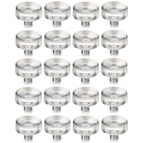 cyclingcolors 20x ventose tavolo vetro gomma silicone mobili tampone anti-collisione trasparenti piedini paraurti antiscivolo tappi gommini staffe supporti