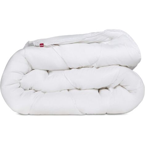 Abeil 15000000540 Piumone matrimoniale leggero dolcezza infinita calda poliestere bianco 220 x 240 cm (1/4)