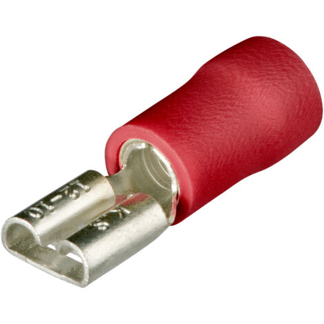 KNIPEX 97 99 020 Terminali piatti femmina isolati 100 pz cad.