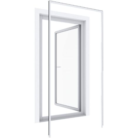 Zanzariera Per Porte E Finestre Senza Foratura - Telaio Regolabile, Facile Montaggio, 125x245 Cm