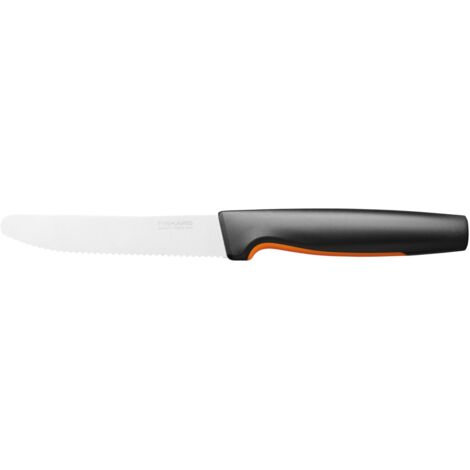 Fiskars Coltello per Pomodori, Functional Form, Lunghezza Totale: 23 cm, Acciaio Inox Giapponese/Plastica, 1057543