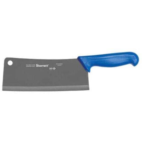 Mannaia Da Chef Starrett 8 Pollici (20 Cm) – Lama In Acciaio Inox, Manico Verde Ergonomico Antimicrobico - 2