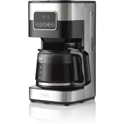 Macchina Da Caffè Homtone Programmabile Con Caraffa Termica - 1000W, 8 Tazze, Filtro Permanente - Foto 4