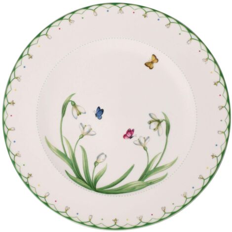 Villeroy & Boch Colourful Spring Segnaposto, Porcellana Premium, Bianco Multicolore (1/3)