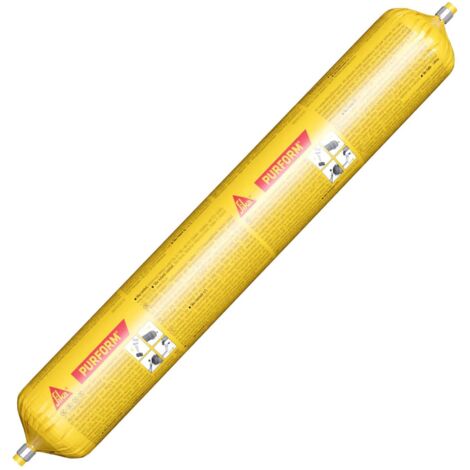 Sika - Sikaflex PRO-3 Purform, Grigio - Sigillante per giunti a pavimento - Impermeabile - Elevata resistenza chimica - Altamente sostenibile - 600ml
