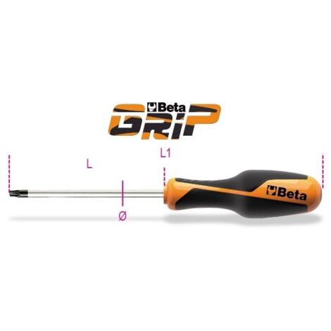 Beta 1267TX 20 - Chiavi maschio con impugnatura per viti con impronta Torx