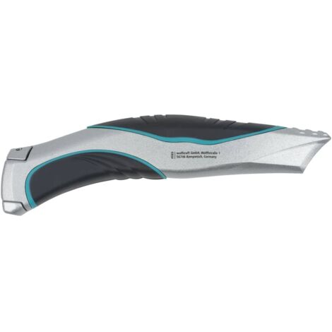 wolfcraft Cutter professionale a lame trapezoidali con lama fissa I 4089000 I Cutter per lavori artigianali per tagliare materiali duri