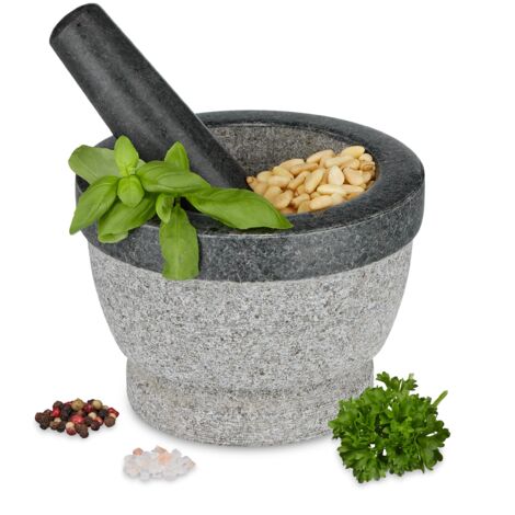 Stelton Foster Macinasale In Ceramica - Design Danese Grigio Chiaro - 3