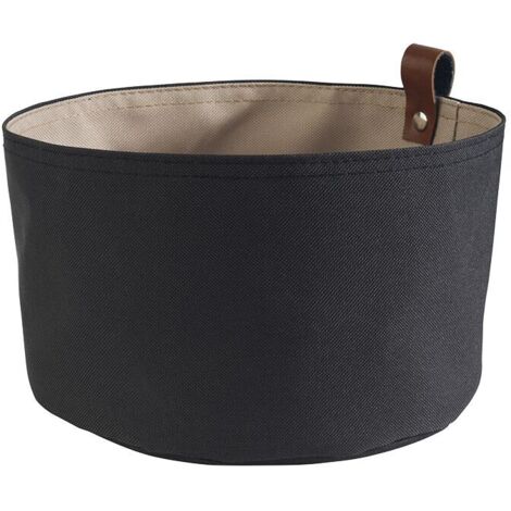 APS Sacchetto per il pane in fibra sintetica lavabile e repellente allo sporco - cestino versatile per prodotti da forno, frutta o cereali (Ø 20 cm) (1/2)