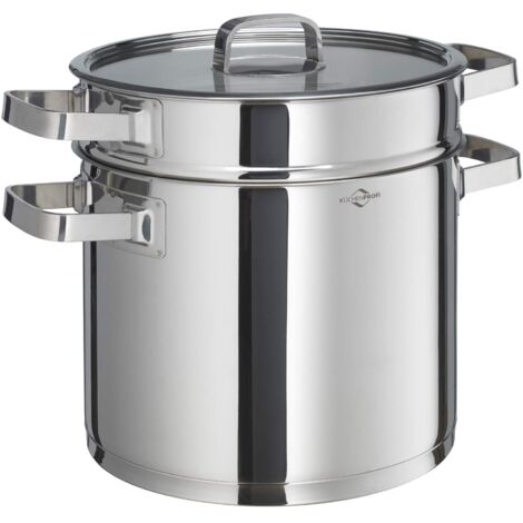 Küchenprofi KP2390012822 - Pentola San Remo, in acciaio INOX 18/8