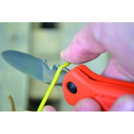 Pinza Per Fissaggio Cavi Metallici Alberts 531157 - Zincata, Con Manico In Plastica E Caricatore