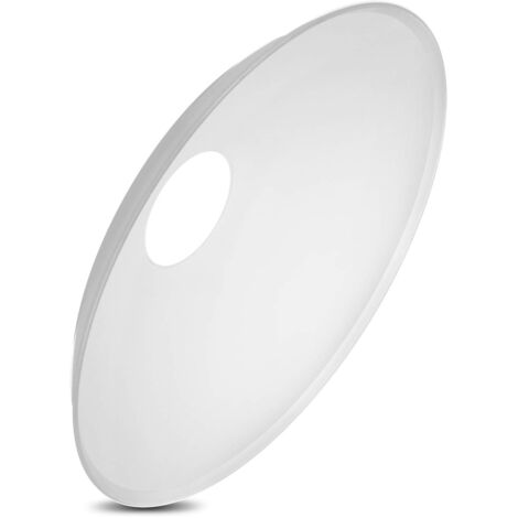 Paralume In Vetro Opalino Maclean MCE325 - Diametro 25 Cm | Per Plafoniera Con Sensore MCE324 - Foto 6