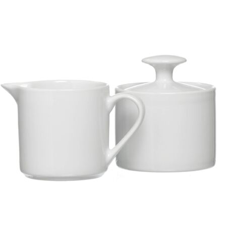 Ritzenhoff & Breker 097283 - Zuccheriera e Mini caraffa per Il Latte Bianco, 2 Pezzi (1/2)