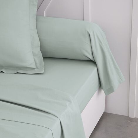 TODAY Essential – Funda de almohada de 45 x 185 cm, 100% algodón liso (1/2)