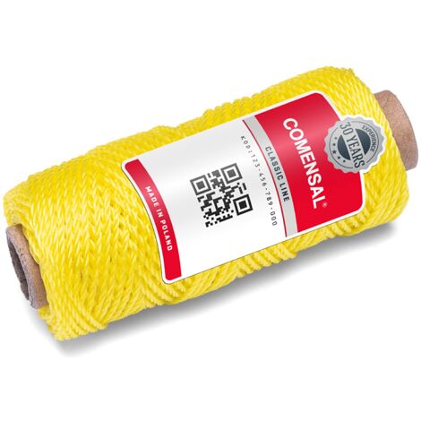 Corda Per Muratura 40m - Filo Da Muratore Resistente - Nylon Per Tracciare Linee Dritte - EU Made - Foto 10