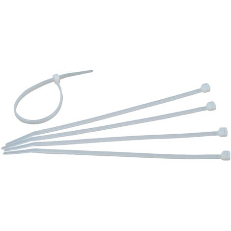 Fascette Stringicavo OutdoorFix - 200x4.6mm, 50 Pezzi, Grigio Antracite, UV Resistenti