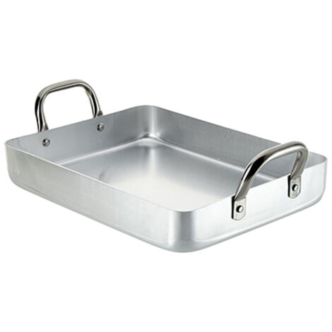 PME - Teglia Professionale Tonda in Alluminio Anodizzato 20 x 7.5 cm
