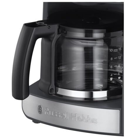 Caraffa In Vetro Di Ricambio Per Macchina Da Caffè Russell Hobbs Attentiv 26230-56 – Capacità 1,25 L (10 Tazze)