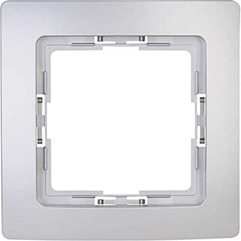 Kopp 402020015 – Pack Mascherina di copertura a 1 modulo (10 pcs) Paris argento, 1 pezzi, (1/4)