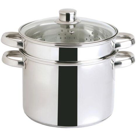 Quid 5759147 ItalY, Pentola tuttofare in acciaio inox, 3 pezzi (1/3)