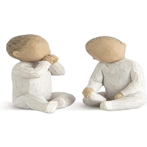 Willow Tree Due Insieme Statuina In Resina - Design Di Susan Lordi, 5cm, Ideale Regalo - Foto 13