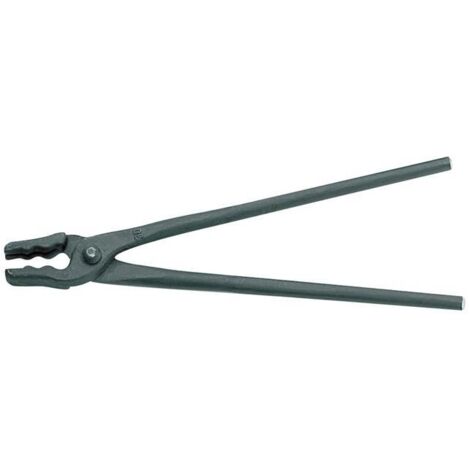 GEDORE Tenaglia per Fabbri a Bocca Tonda, per Pezzi Fino a 12 mm, Cerniera Aperta, Acciaio, 400 mm, 870 g, 231-400