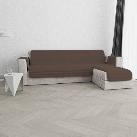 Douceur D'Intérieur Copridivano Trapuntato In Microfibra – 223x179 Cm, Colore Nocciola, Lounge - 2