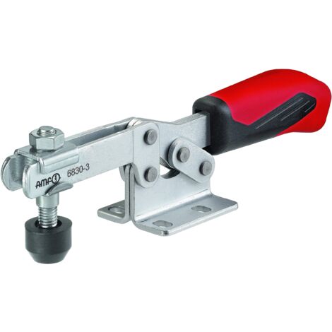 Amf 6830-93013 Attrezzo di Bloccaggio Orizzontale, Argento/Rosso/Nero (1/4)