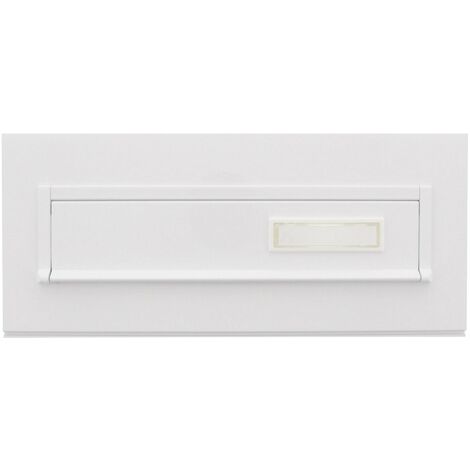 Burg-Wächter Blende 794 W Pannello di Inserimento, Bianco