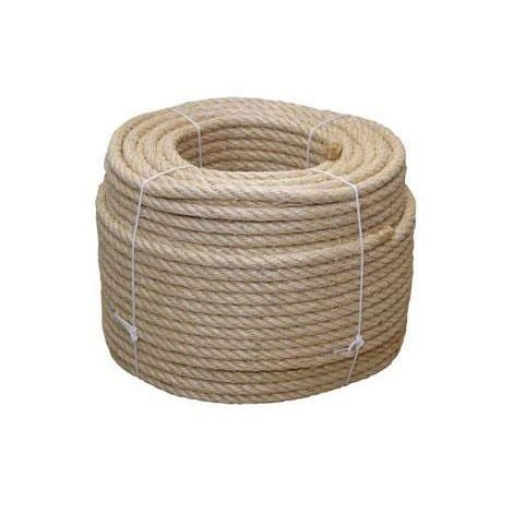 Cofan 08101058 Cuerda de sisal de 4 Cabos, 8 mm x 100 m