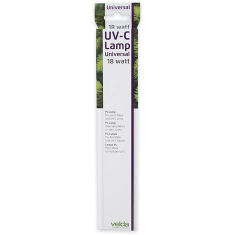 Velda 126625 UV-C PL - Lampadina di Ricambio da 18 W