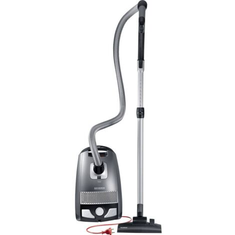 Severin 7045 Aspirapolvere con Sacchetto, Etichetta Energetica AA, Silenzioso e Potente, Filtro Hepa BC