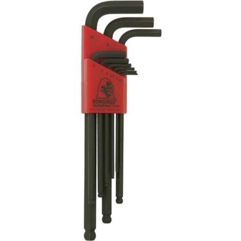 Bondhus 10999 - Set brugole con testina rotante, 9 pezzi (1/3)