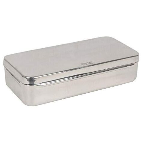 GIMA 26655 Scatola Acciaio Inossidabile, 25 x 12 x H 6 cm (1/3)