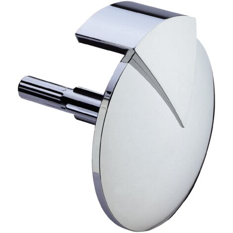 Rubinetto Canna Alta Manopola A Sinistra In Ottone Cromato - Foto 2